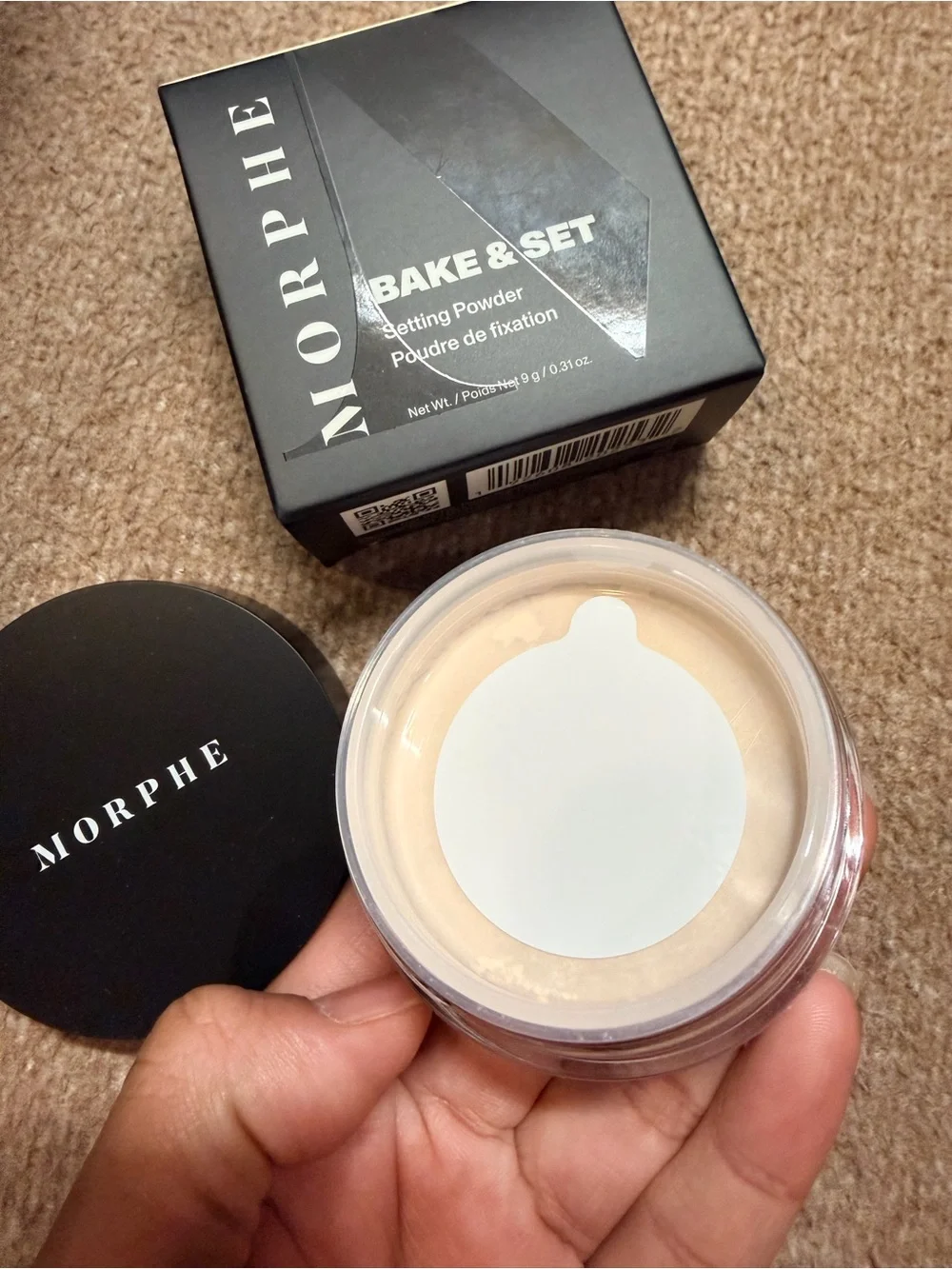 New Morphe Bake & Set Setting Powder - Translucent 9g